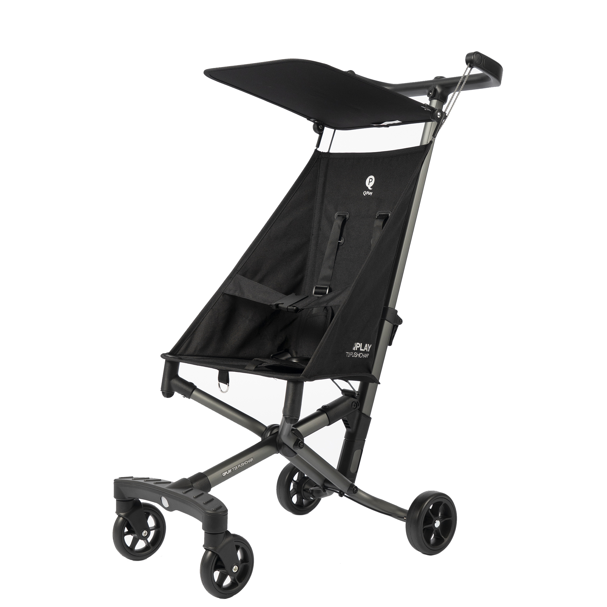 Коляска прогулочная Qplay T18-4 Black