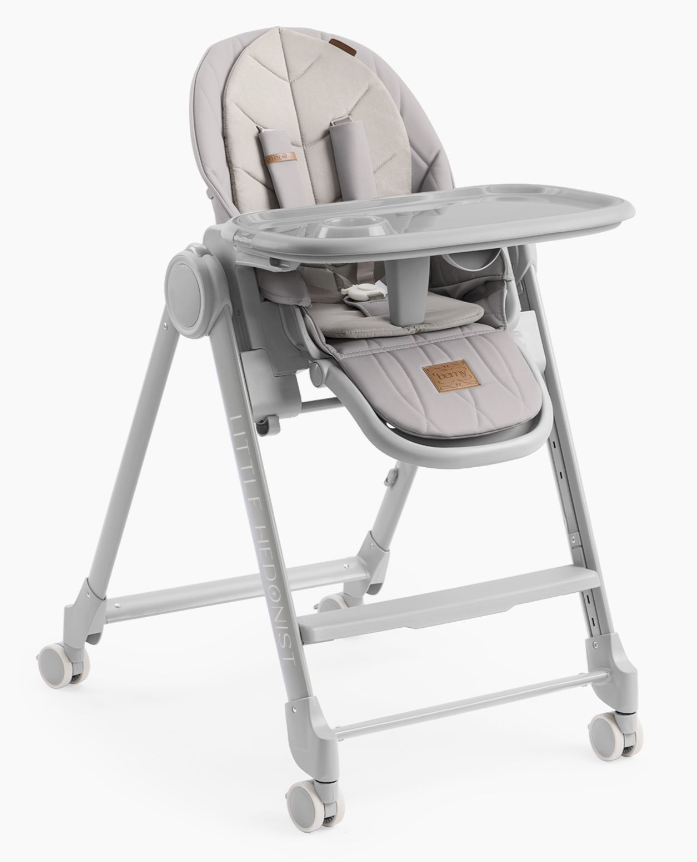 Стульчик для кормления HAPPY BABY BERNY LUX 91023 (grey new)