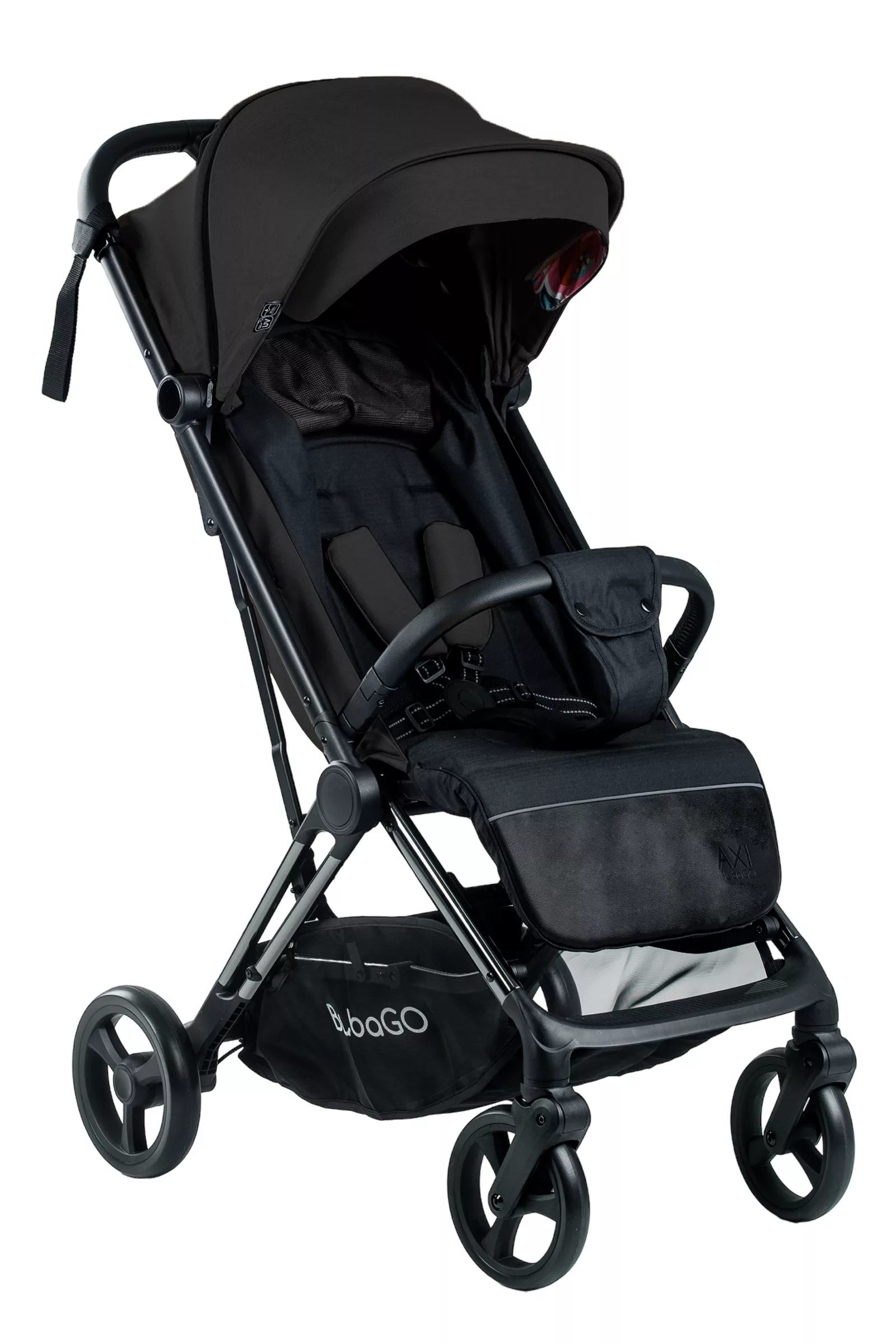 Коляска прогулочная Bubago AXI BG115-1 Black -Черный