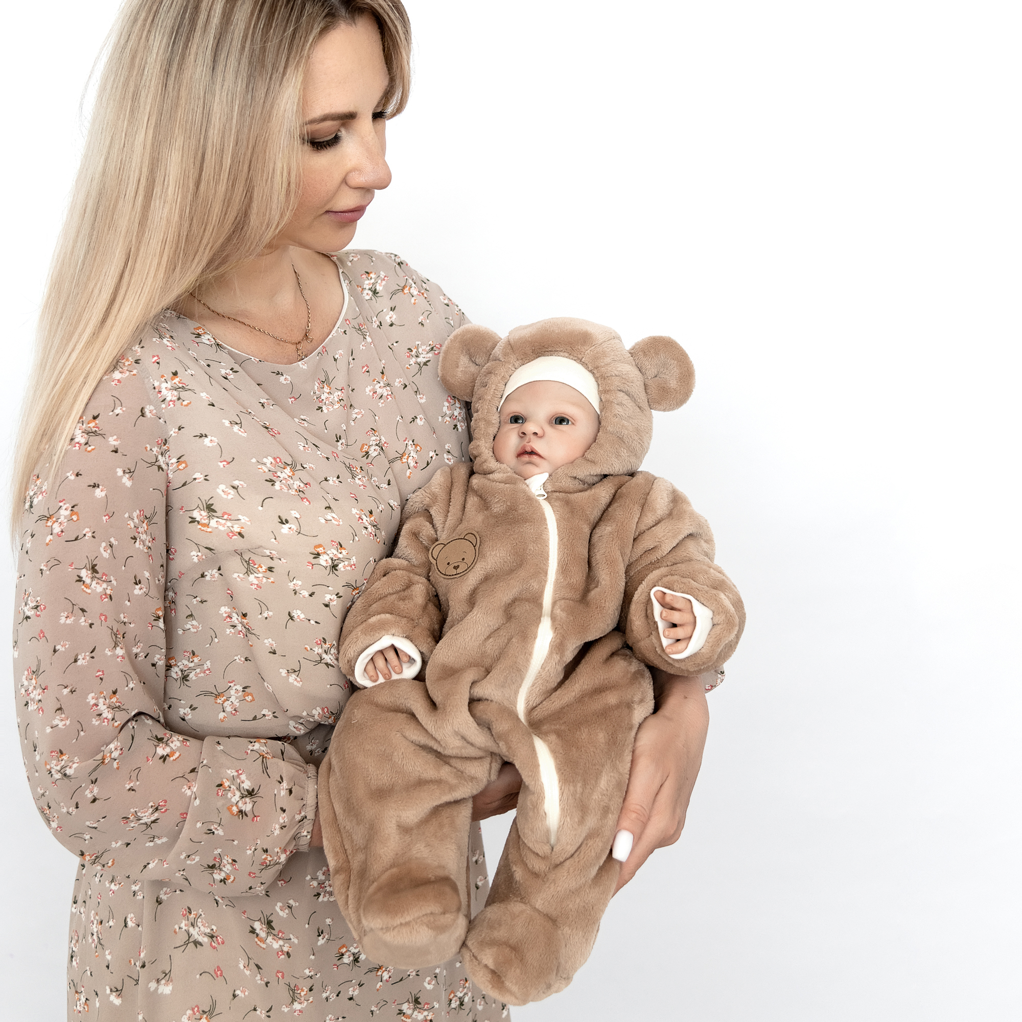 Комбинезон Lappetti "Мишка" КД 037/4 бежевый р.68