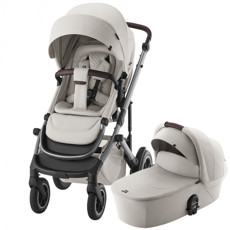 Коляска 2 в 1 Britax Roemer SMILE 5Z, LUX Collection Soft Taupe