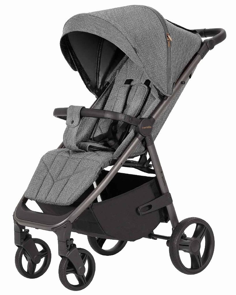 Коляска прогулочная Carrello Bravo CRL-8512PU / 2026, Metal Grey (Серый)