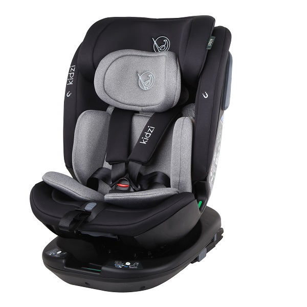 Автокресло Kidzi SPIN PLUS 360 i-SIZE, серое