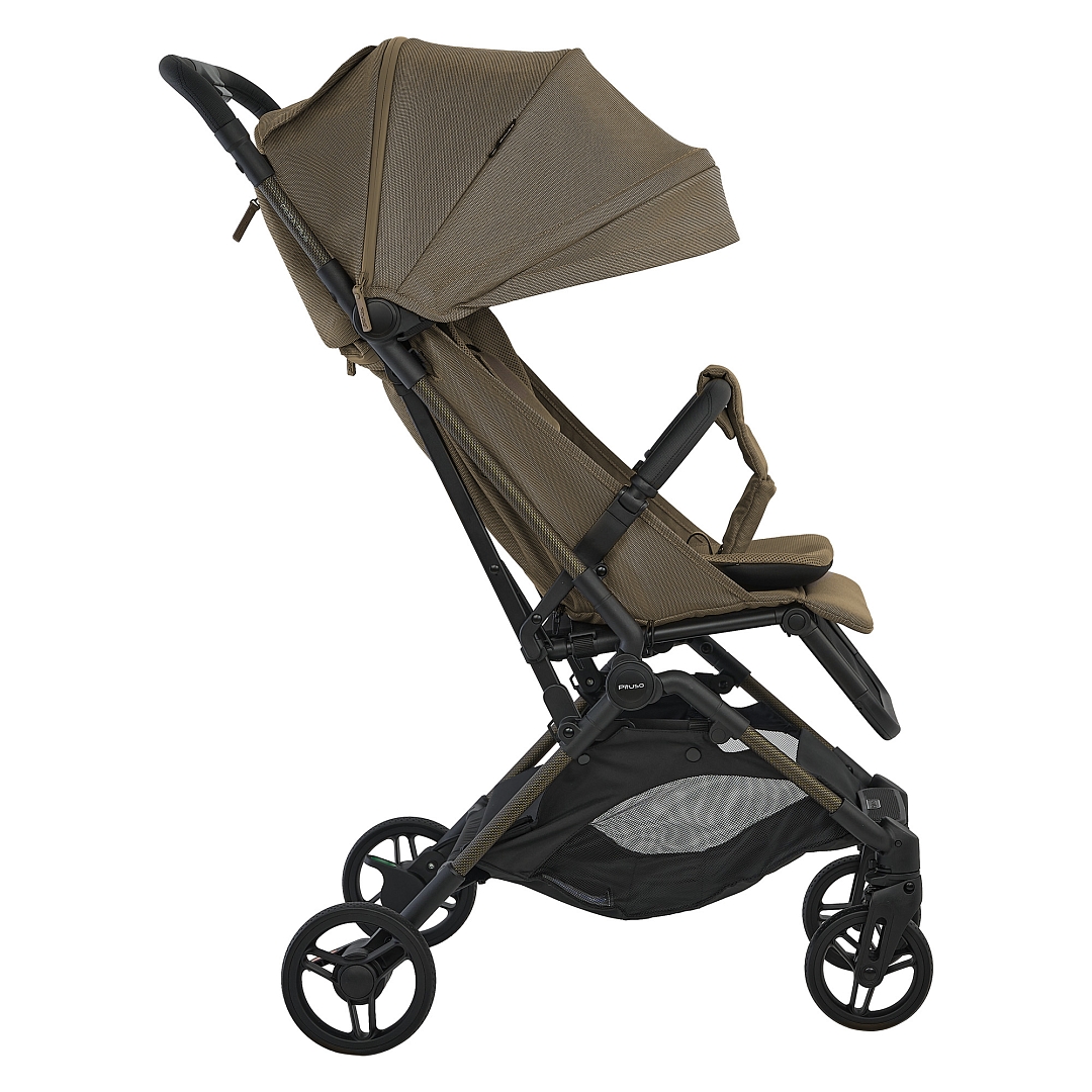 Коляска прогулочная Pituso Pera Plus, Tuareg Beige / Рама Carbon Gold