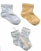 BELINO / Носочки с аксессуаром для девочки 186000 J (0-6 мес)