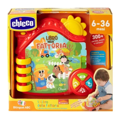 105140 Игрушка книжка Ферма CHICCO 