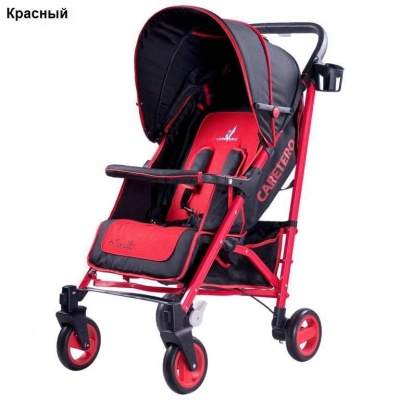 Коляска прогулочная Caretero SONATA (красный)