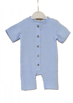 21671 Песочник (муслин) "Babyedel" голубой (40/62)
