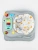 Ходунки детские с электронной игровой панелью Amarobaby, First Steps, серый