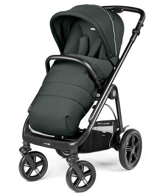 Коляска 2 в 1 Peg Perego Veloce TC Belvedere+Home Stand Metal