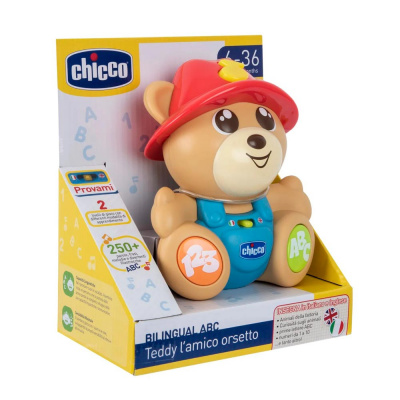 107440 Игрушка пластиковая "Говорящий мишка" Teddy CHICCO 