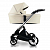 Коляска 2 в 1 ibebe I-Stop Leather (Beige/Chrome)