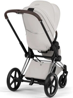 Коляска 2 в 1 Cybex Priam V Style City Grey шасси Chrome Brown
