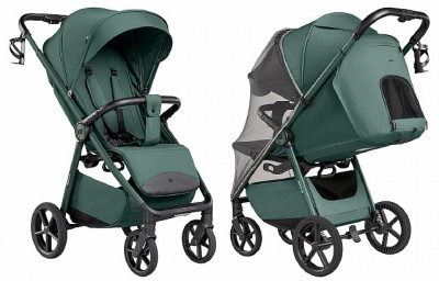 Коляска прогулочная Carrello Bravo Lite CRL-5529 / 2026, County Green (Зеленый)