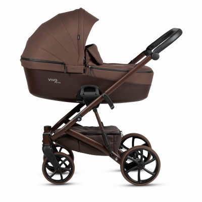 Коляска 2 в 1 Tutis Viva 6+ Essential, Espresso 1612067 