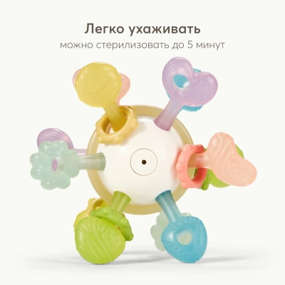 20042 Прорезыватель Happy Baby (Colorful)