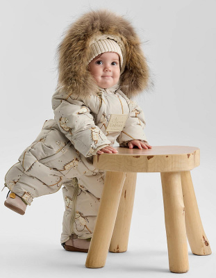 Комбинезон детский Happy baby 89144-0 ЧЗ молочный (лошадь) / milky (horse), 68–74 68