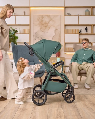 Коляска прогулочная Carrello Bravo Lite CRL-5529 / 2026, County Green (Зеленый)