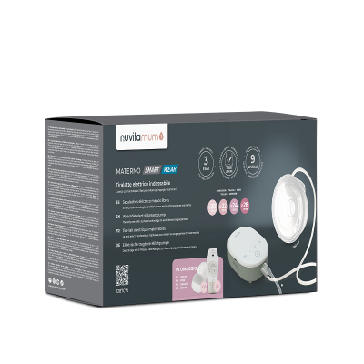 Трехфазный портативный электрический молокоотсос 1287CW Materno Smart Wear