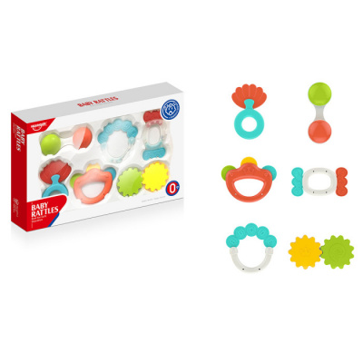 НЕ0151 HUANGER Игрушка Забавные погремушки (прорезыватели) набор 6шт.