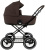Коляска 2 в 1 Roan Bass Next Classic BNC/83/2 Turkish Coffe/Black/руч.Cappuccino