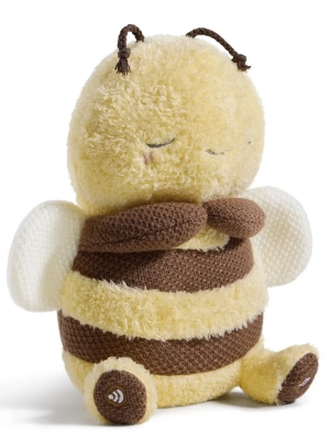 Игрушка Happy Baby мягкая SLEEPY BEE «СЛИПИ БИ» желтый (yellow) 331985