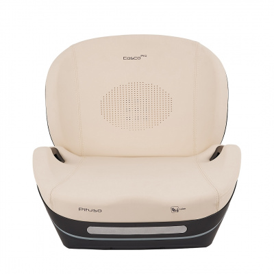 Бустер автокресло Pituso COSCO PRO (i-Size) Beige/Бежевый leather/кожа F001-Pro-beige