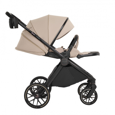 Коляска прогулочная Pituso Mayla Plus Beige/Black (реверсивный блок)