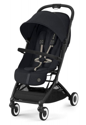 Коляска прогулочная Cybex Orfeo BLK Magic Black с дождевиком и бампером