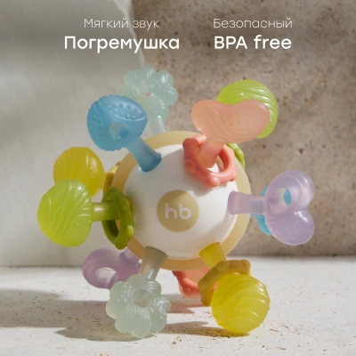 20042 Прорезыватель Happy Baby (Colorful)