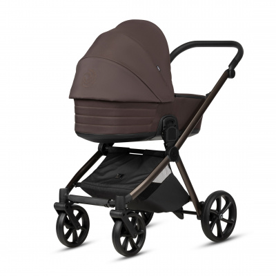 Коляска 2 в 1 Tutis Mio 3+ New Essential, 1622024 Coffee Brown