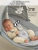 Электронные качели Amarobaby Funny swing, серый