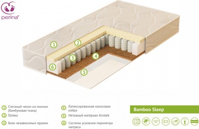 Матрас Plitex Bamboo Sleep 120*60