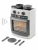 331950 Плита игрушечная Happy Baby Cooking Time «Кукинг тайм» white