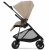 Коляска прогулочная Cybex Melio Carbon с дождевиком, Almond Beige (Бежевый)