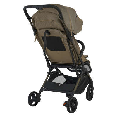 Коляска прогулочная Pituso Pera Plus, Tuareg Beige / Рама Carbon Gold