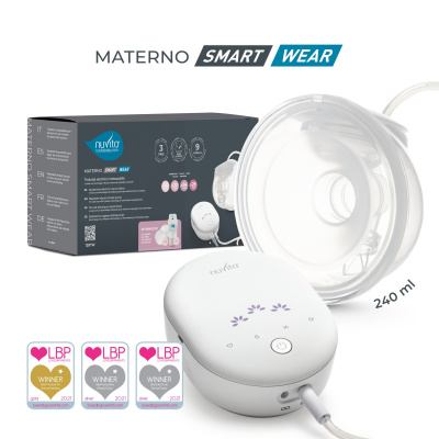Трехфазный портативный электрический молокоотсос 1287W Materno Smart Wear