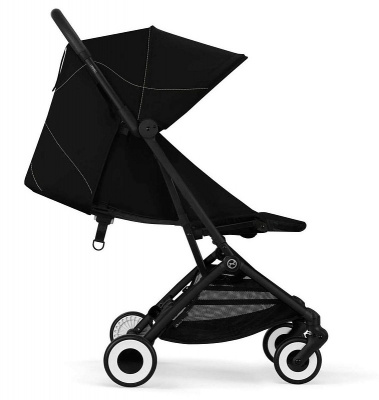 Коляска прогулочная Cybex Orfeo BLK Magic Black с дождевиком и бампером