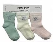 BELINO / Носки со стразами для девочки 191000 J (0-6 мес)