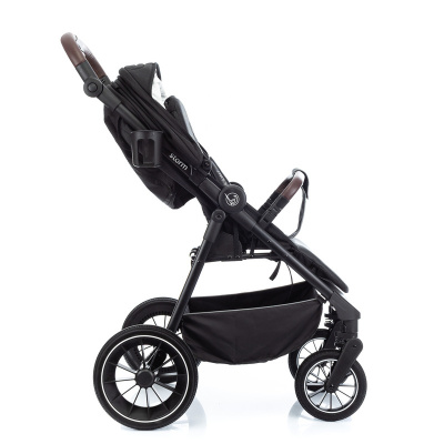 Коляска прогулочная KIDZI Storm, Black