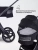 Коляска 3 в 1 Rant Falcon Soft Therm Black с автокреслом Cruise + переходник Коляска 3 в 1 Rant Falcon Soft Therm Black с автокреслом Cruise + переходник