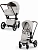 Коляска 2 в 1 Cybex Priam V Style City Grey шасси Chrome Brown