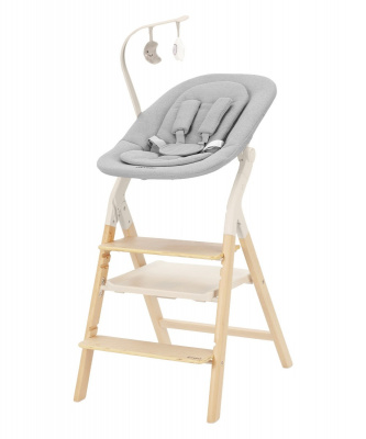 Стульчик для кормления Carrello Ergo CRL-1670, Sugar Beige (Светло-серый)