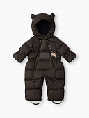 89145-0 Комбинезон детский (dark brown) р.56-62 Happy Baby