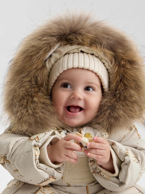 Комбинезон детский Happy baby 89144-0 ЧЗ молочный (лошадь) / milky (horse), 68–74 68