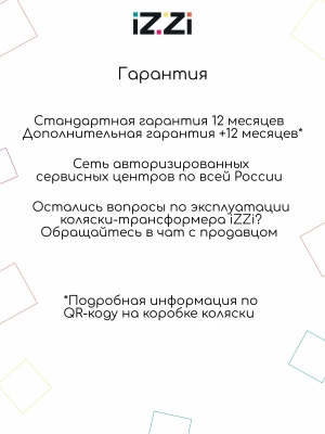 Коляска прогулочная iZZi RoaD (Black) 