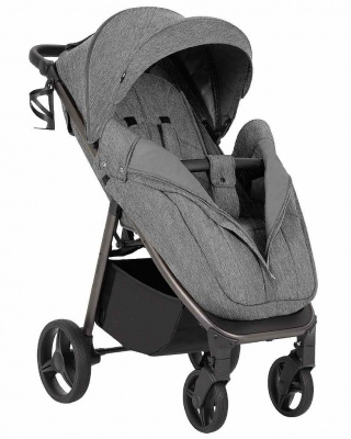 Коляска прогулочная Carrello Bravo CRL-8512PU / 2026, Metal Grey (Серый)
