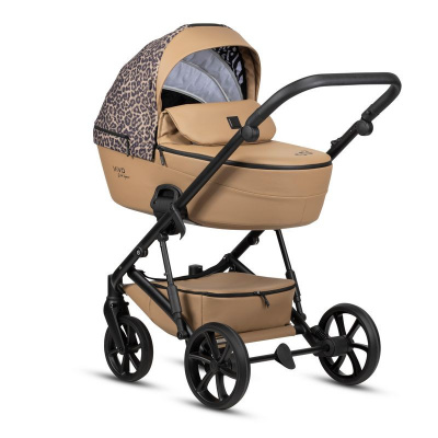 Коляска 2 в 1 Tutis Viva 6+ Wild Elegance Leather Savannah Brwon (323)