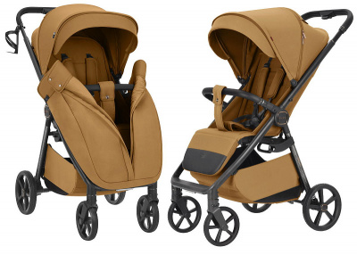 Коляска прогулочная Carrello Bravo Carbon CRL-5530 Ginger Beige