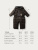 89145-0 Комбинезон детский (dark brown) р.56-62 Happy Baby